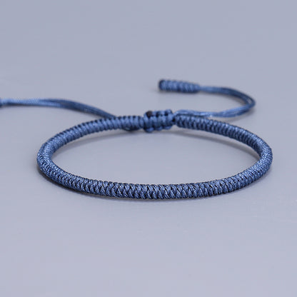 Handmade Braided Knot Bracelet Red String Literary Style Bracelet Ethnic Wind Red String