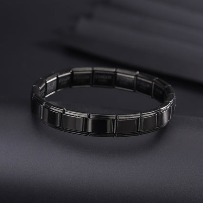 Elastic bracelet with multiple colors minimalist and luxurious daily commuting accessories
